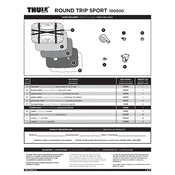 Thule 100500 manual cover