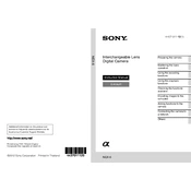 Sony NEX-6 manual cover