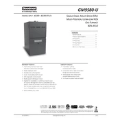 Goodman GM9S80-U manual cover