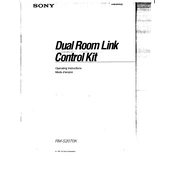 Sony RM-S2070K manual cover