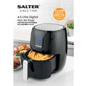 Salter EK3960AS 4.5 Litre Digital Hot Air Fryer manual cover