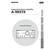 Onkyo A 905TX manual cover