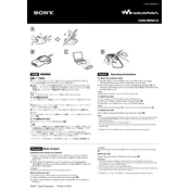 Sony CKL-NWS610 manual cover