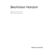 Bang Olufsen Beovision Horizon 40 manual cover