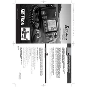 Cobra MR F80B GPS manual cover