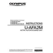 Olympus U-AFA2M manual cover