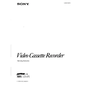 Sony SLV-701HF manual cover