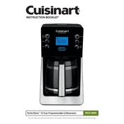 Cuisinart DCC-2850 manual cover