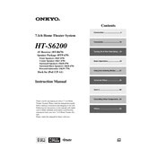 Onkyo HT S6200 manual cover