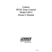 Lennox LZP-2 manual cover