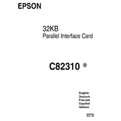 Epson C82310 manual cover