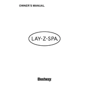 Lay-Z-Spa Bestway HydroJet Santorini 2021 manual cover