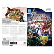 Nintendo Super Smash Bros. Brawl manual cover