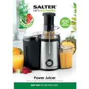 Salter EK2708 Power Juicer manual cover