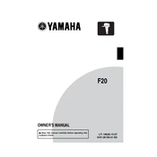 Yamaha F20SMHB manual cover