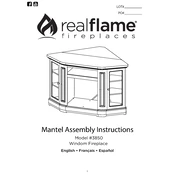 Realflame 3850 manual cover