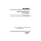 Mitsubishi Electric A172SHCPUN A173UHCPU manual cover