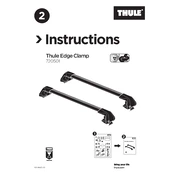 Thule Edge Clamp 720501 manual cover