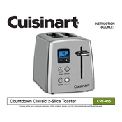 Cuisinart CPT-415P1 manual cover