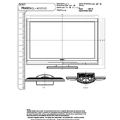 Sony KDL-40V5100 manual cover