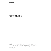 Sony WCH10 manual cover