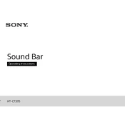 Sony HT-CT370 manual cover