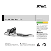 Stihl MS 462 C-M manual cover