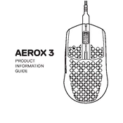 SteelSeries Aerox 3 2022 Edition Snow manual cover