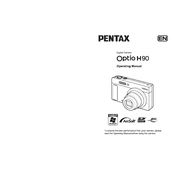 Ricoh Pentax Optio H90 manual cover