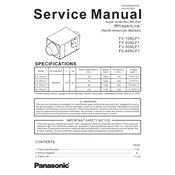 Panasonic FV-10NLF1, FV-20NLF1, FV-30NLF1, FV-40NLF1 manual cover