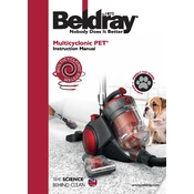 Beldray BEL0555 Multicyclonic Pet Plus manual cover