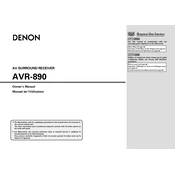 Denon AVR-890