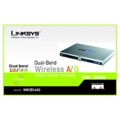 Linksys WMCE54AG Media Center Extender manual cover