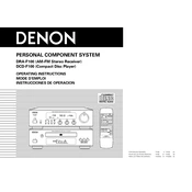 Denon DCD-F100 manual cover