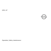 Opel GT 2011.5 manual cover