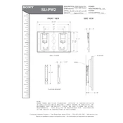 Sony SU-PW2 manual cover