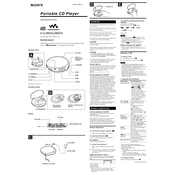 Sony D-EJ360 manual cover