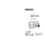 Ricoh Pentax Optio E30