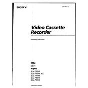 Sony SLV-720HF PX manual cover