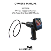 Whistler WIC5200 Wireless Inspection Camera manual cover