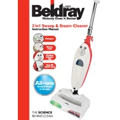 Beldray BEL0183 2 in 1 Sweep and Steam Cleaner manual cover