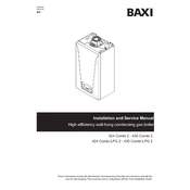 Baxi 424 Combi 2 manual cover