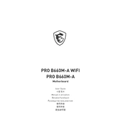 MSI Pro B660M-A WIFI, Pro B660M-A manual cover