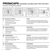 SteelSeries PrismCaps manual cover