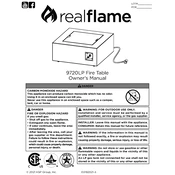 Realflame 9720LP manual cover