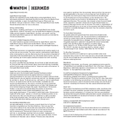 Apple Watch Hermes 1st Gen manual cover