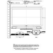 Sony KDL-46V4100 manual cover