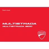 Ducati Multistrada 1200 S ABS 2013 manual cover