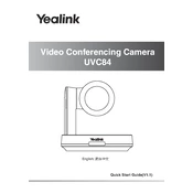 Yealink UVC84 manual cover