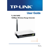 tp-link TL-WA730RE manual cover